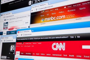 Television news websites