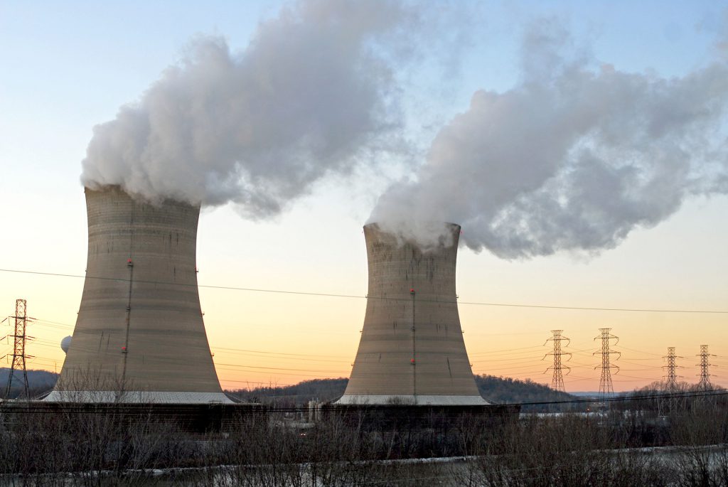 Three Mile Island cooling towers
